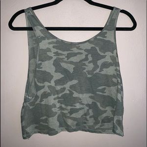 CAMO CROP TOP